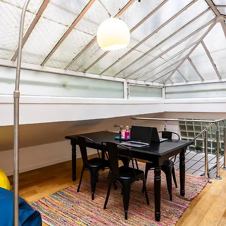 Loft Familial Au Coeur De Avec Clim, Arcade Et Baby-foot Proche Republique Et Canal St Martin Apartament Paryż