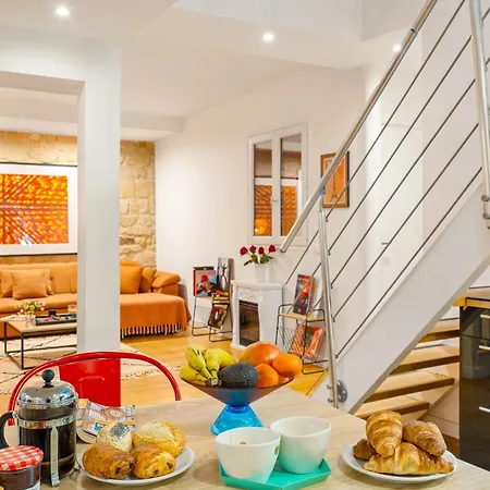 Spacious & Bright Loft アパート パリ