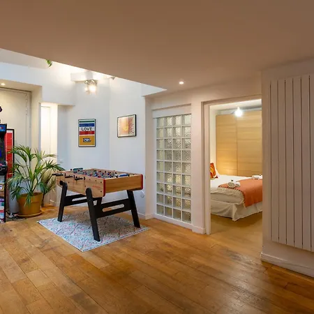 Loft Familial Au Coeur De Avec Clim, Arcade Et Baby-foot Proche Republique Et Canal St Martin