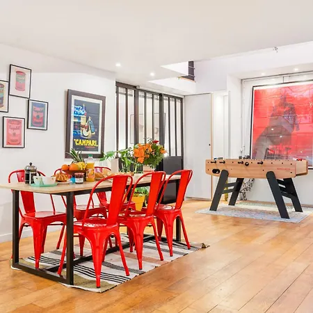 Spacious & Bright Loft Apartment Paris